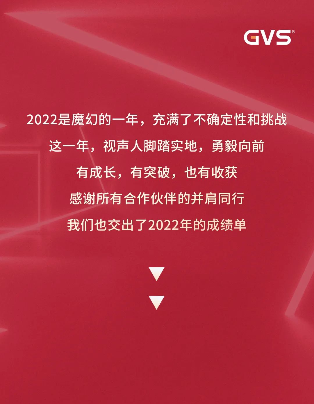 GVS視聲智能的2022“數”職報告